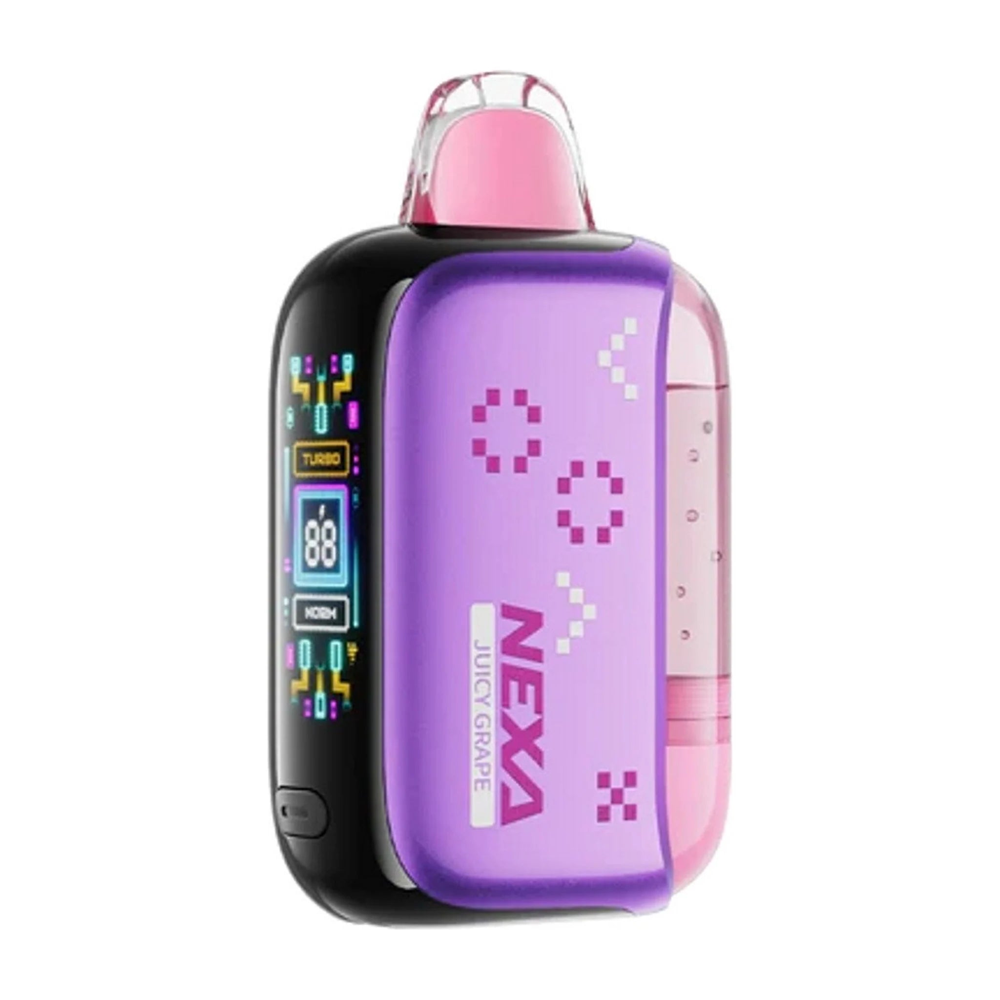 nexa pix disposable vape Juicy Grape 35000 Puffs drag 3 case sold Type_MTL Pods STLTH ECO BOX FLAVORS:Juicy Peach Ice