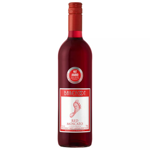 Barefoot Red Moscato 750ml