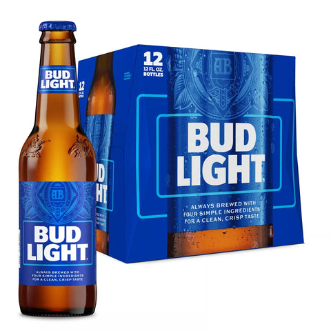 Bud Light 120z Bot 12pk