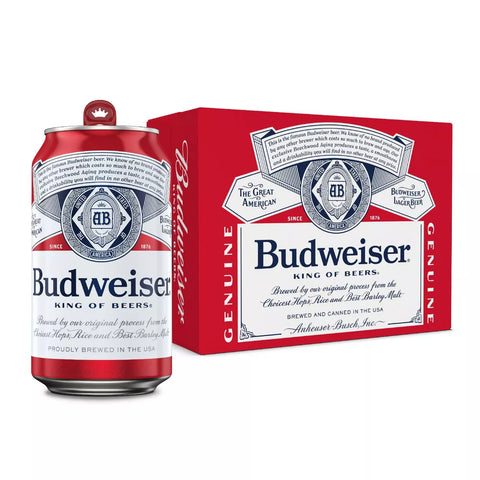 Budweiser 12oz Can 12pk