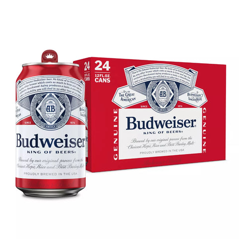 Budweiser 12oz Can 24pk