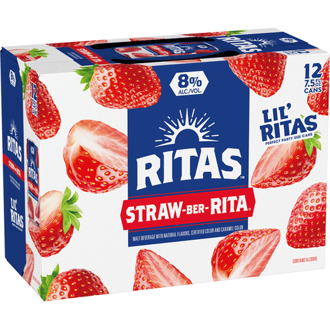 Rita Strawberry 7.5oz Can 12pk