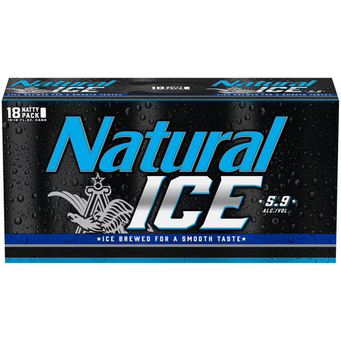 Natural Ice 12oz Can 18pk