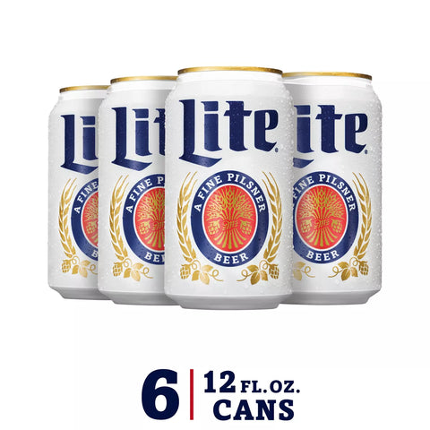 Miller Lite 12oz Can 6pk