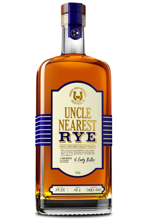 Uncle Nearest RYE 100 Proof 750ml