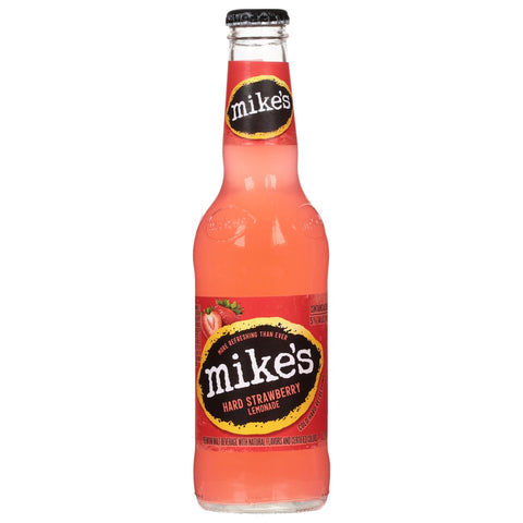 Mikes Hard Strawbery 12oz Bot 6pk