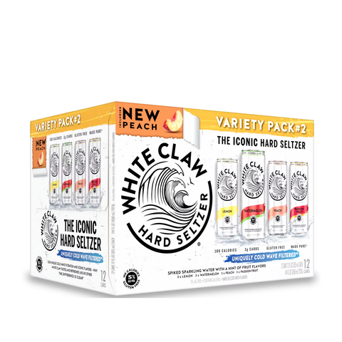 White Claw Vrty 2 12oz Can 12pk