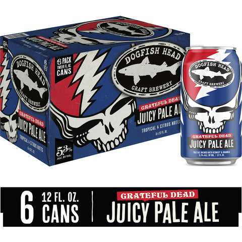 Dogfish Juicy pale ale 12oz Can 6pk