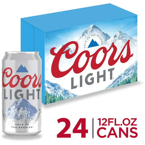 Coors Light 12oz Can 24pk