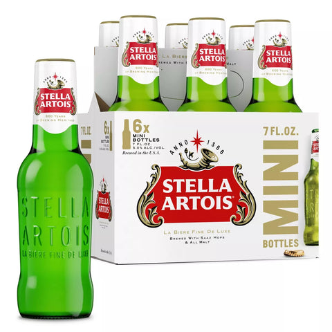 Stella Artois 7oz Bot 6pk