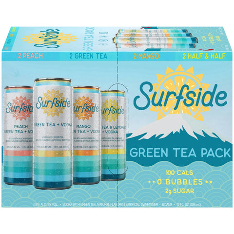 Surfside Green Tea 12oz Can 8pk