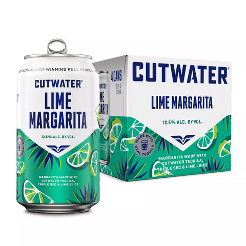 Cut Water Lime 12oz can 4pk