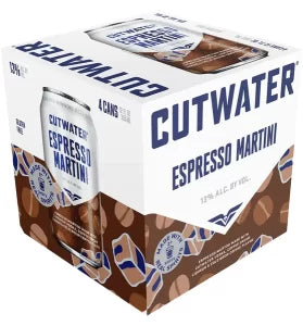 Cut Water Expresso Martini 12oz can 4pk