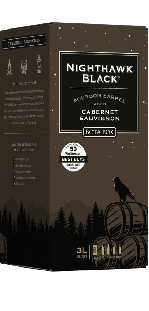 Bota Box Nighthawk Cav Sauv 3Lit