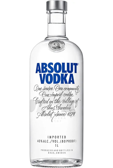 Absolute Vodka Reg 1Lit
