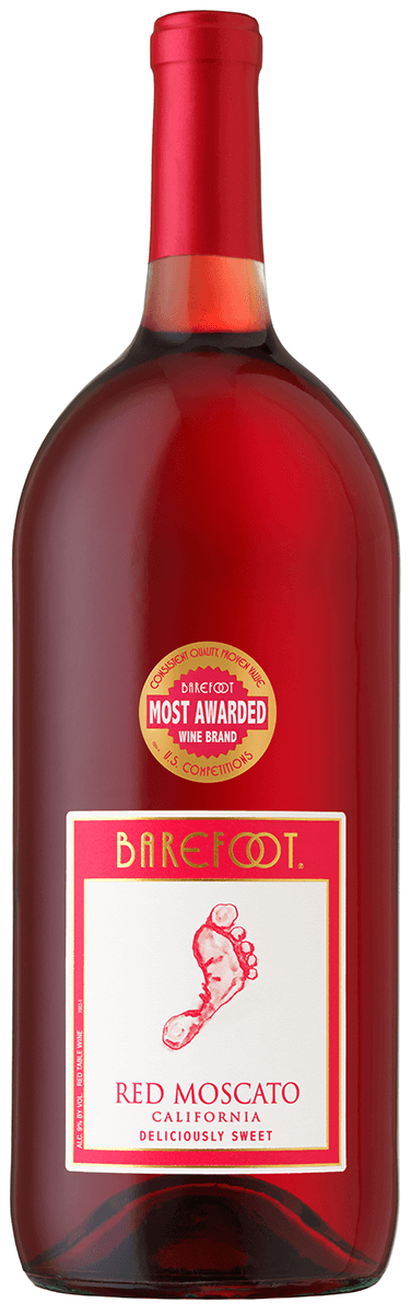 Barefoot Red Moscato 1.75Lit