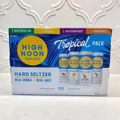 Highnoon 355ml Watermelon /Mango/PassionPineaple 8Pk