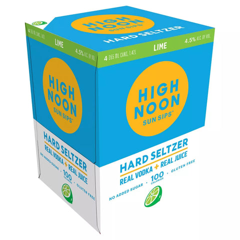 Highnoon 355ml Lime Vodka 4Pk