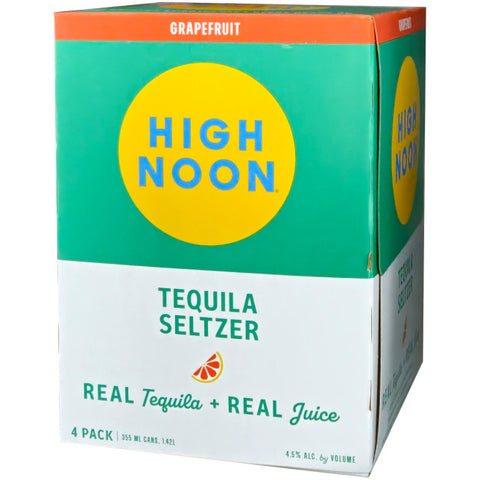 Highnoon 355ml Real Teq Grapefruit 4Pk