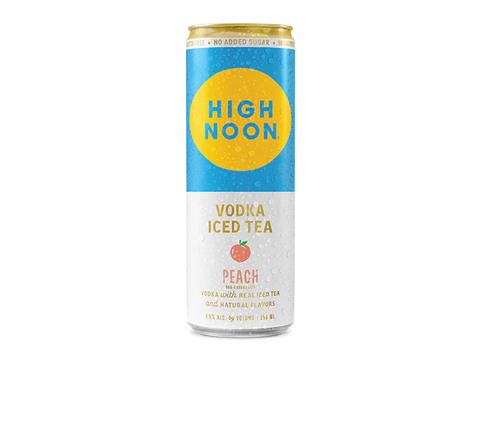 Highnoon 355ml Iced Tea Peach 4Pk