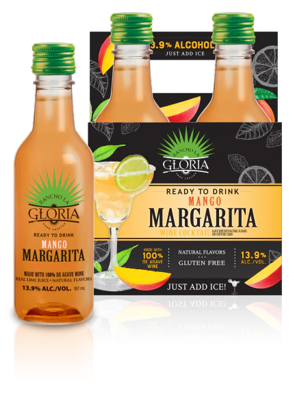 Rancho Gloria Mrg Mango 187Ml 4pk