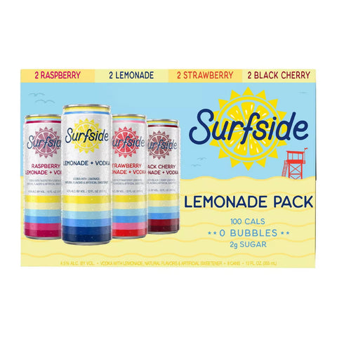 Surfside Lemonade Tea 12oz Can 8pk