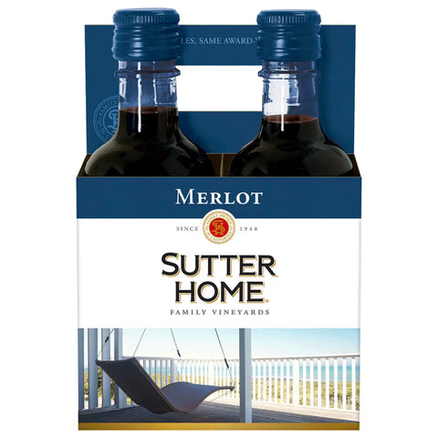 Sutter Home Merlot 4PK