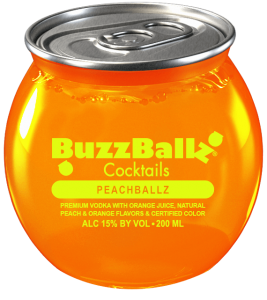 Buzzballs Peach Ballz 200ml