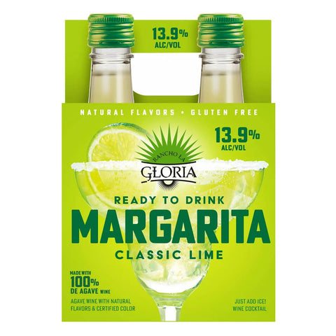 Rancho Gloria Mrg LIme 187Ml 4pk
