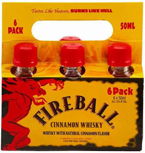 Fireball 50ml 6pk
