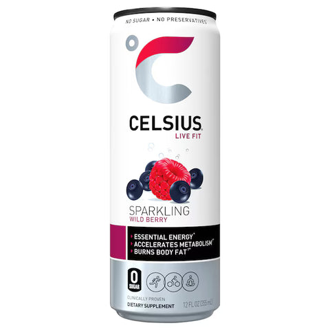Celsius Wild Berry 12oz
