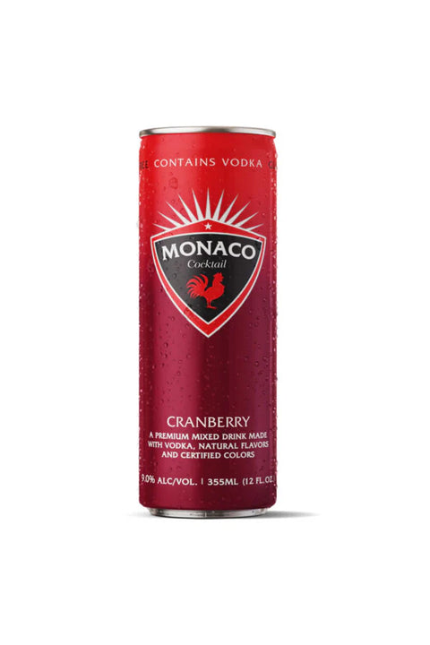 Monaco Cranberry 12oz 2pk