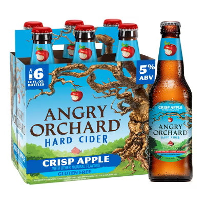 Angry Orchard Crisp Apple 12oz Bot 6pk
