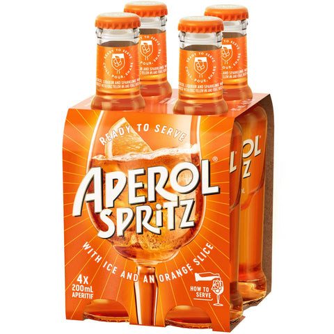 Aperol 4pk 200ml