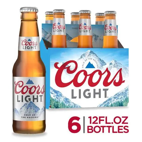 Coorslight 12oz Bot 6pk