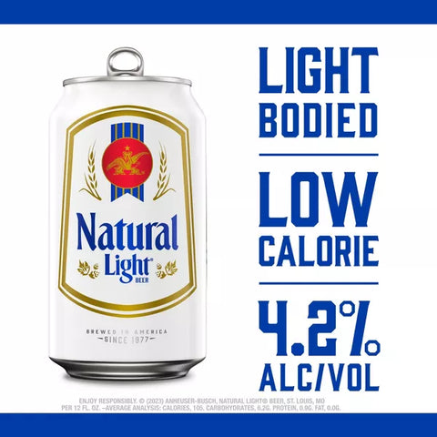 Natural Light 12oz Can 6pk