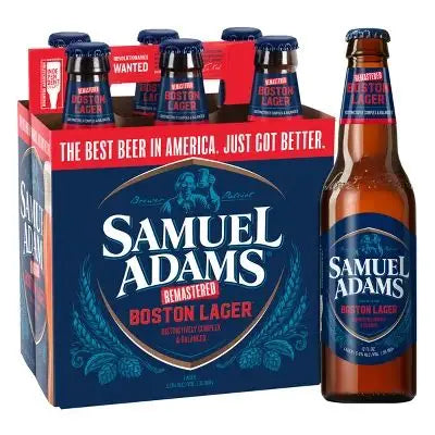 Sam Adams Boston Lager 12oz Bot 6pk