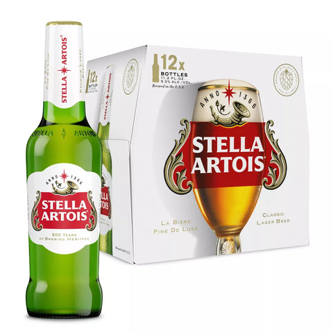 Stella Artois 12oz Bot 12pk