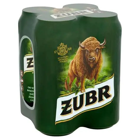 Zubr lager 4pk 500ml