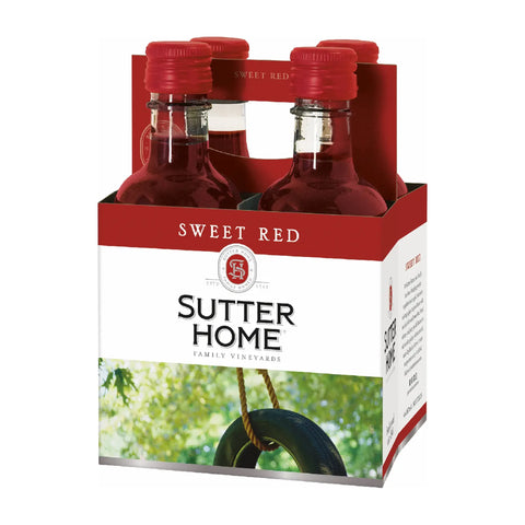 Sutter Home Sweet Red 4 Pack 187ml Bottles bottle